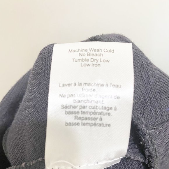 Talula Stretch Band Mini Skirt with Zip Grey Blue Charcoal 4 - Picture 7 of 10